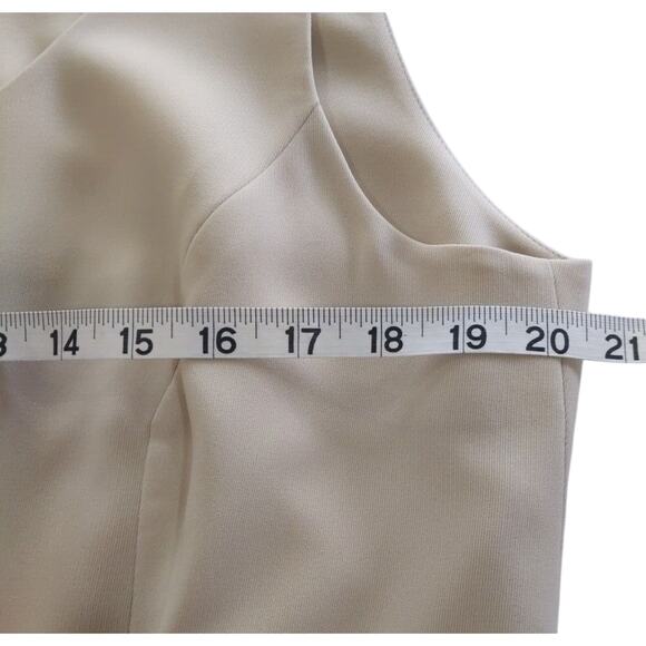 VTG Kasper Suit Jacket / Top Blouse Set Women's 14P 14 Petite Black Tan Career - Picture 15 of 16